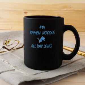 #14 Ramen Noodle All Day Long Lions Mug