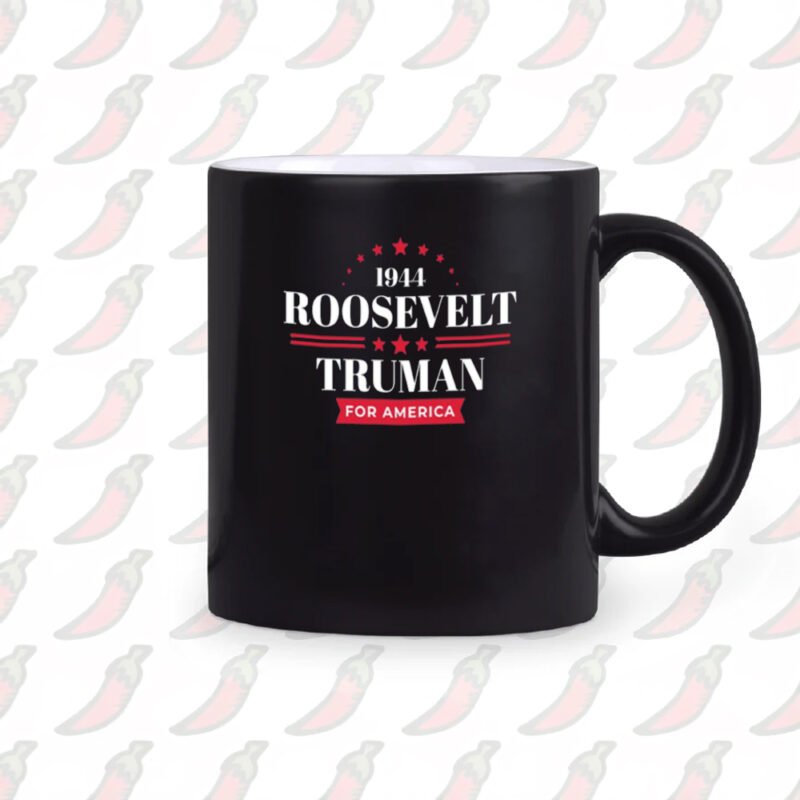 1944 Roosevelt Truman For America Mug2