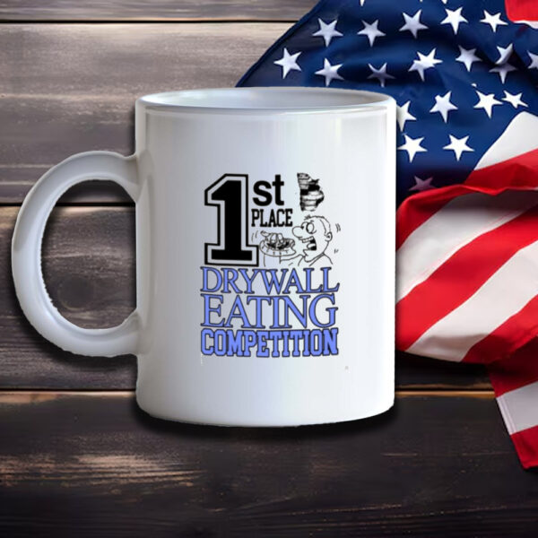 1St Place Drywall Eating Competition Mug3