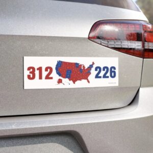 312 226 United States Presidential Election Magnet Sticker