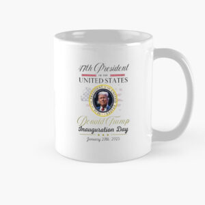 47th president united states Donald Trump inauguration day january 20th 2025 Mug