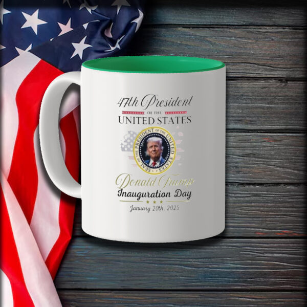 47th president united states Donald Trump inauguration day january 20th 2025 Mug1