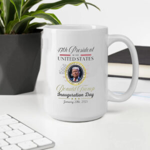 47th president united states Donald Trump inauguration day january 20th 2025 Mug2