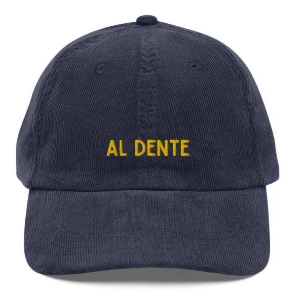 Al Dente Vintage Corduroy Cap - Dad Hat