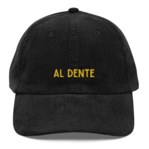 Al Dente Vintage Corduroy Cap - Dad Hat3