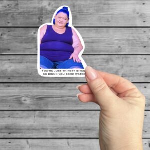 Amy Slaton, 1000 lb sisters stickers, funny laptop stickers