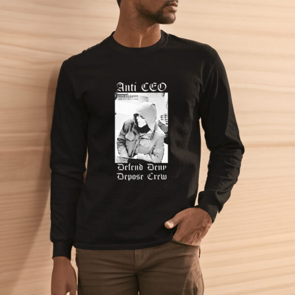 Anti CEO Defend Deny Depose Crew Good Friend Luigi t-shirt3