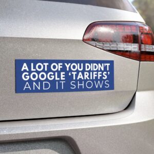 Anti Trump Tariffs Car Magnet