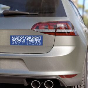 Anti Trump Tariffs Car Magnet