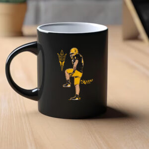 Arizona State Football, Cam Skattebo Superstar Pose Mug