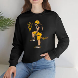 Arizona State Football, Cam Skattebo Superstar Pose T-Shirt1