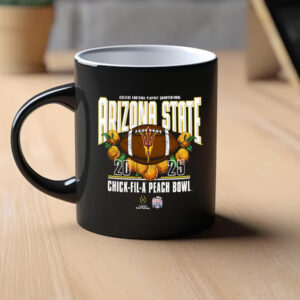 Arizona State Sun Devils College Football Playoff 2025 Peach Bowl Mug