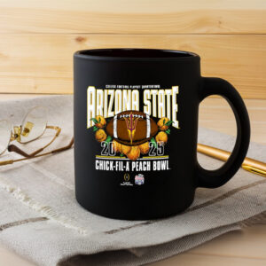 Arizona State Sun Devils College Football Playoff 2025 Peach Bowl Mug3