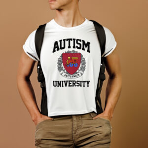 Autism University Crewneck T-Shirt