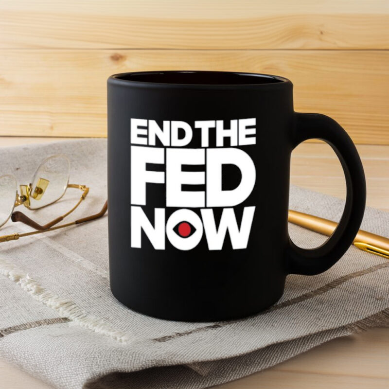 Bitcoin Magazine End The Fednow Mug