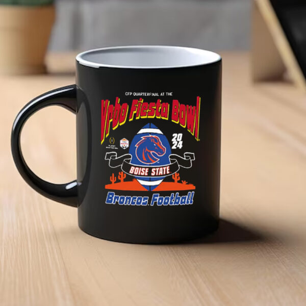 Boise State Broncos College Football Playoff 2024 Fiesta Bowl Mug