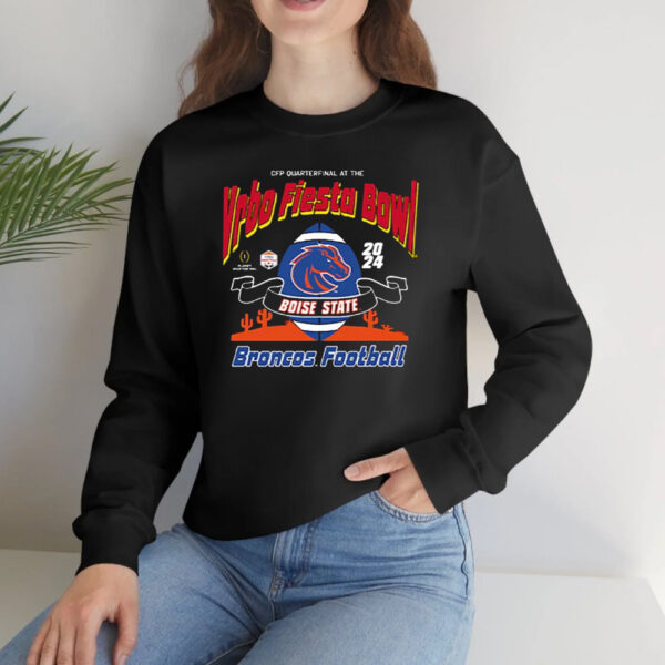 Boise State Broncos College Football Playoff 2024 Fiesta Bowl T-shirt1