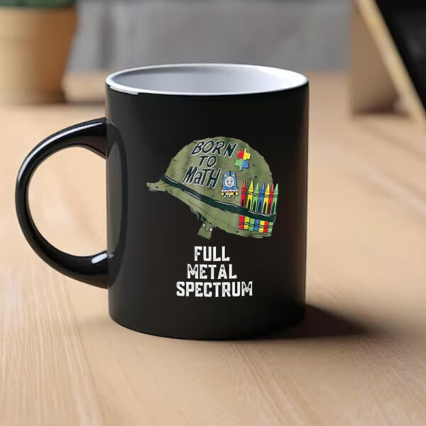 Born To Math Full Metal Spectrum Mug