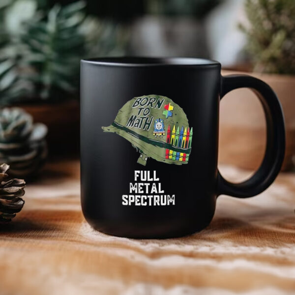 Born To Math Full Metal Spectrum Mug2