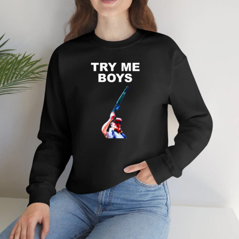 Carl Niehaus Try Me Boys Shirt