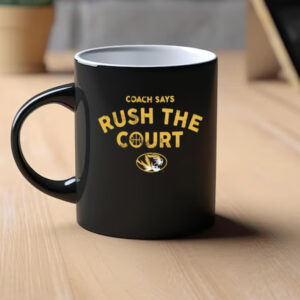 Coach Says Rush the Court Mug