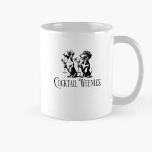 Cocktail Weenies Dachshund Mug