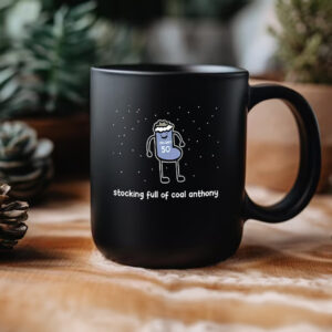 Cole Anthony Stocking Full Of Coal Anthony Mug3