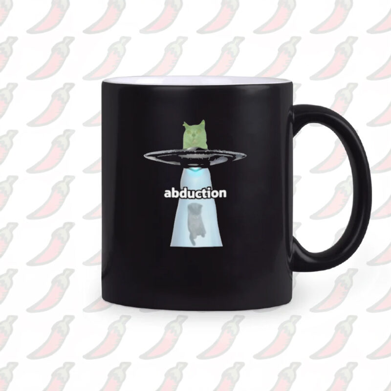 Cringey Tees Cat Alien Abduction Cringey Mug2