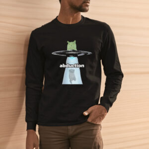 Cringey Tees Cat Alien Abduction Cringey Shirt1