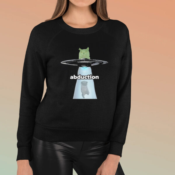 Cringey Tees Cat Alien Abduction Cringey Shirt3