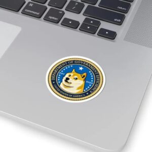 DOGE Department of Government Efficiency Sticker1