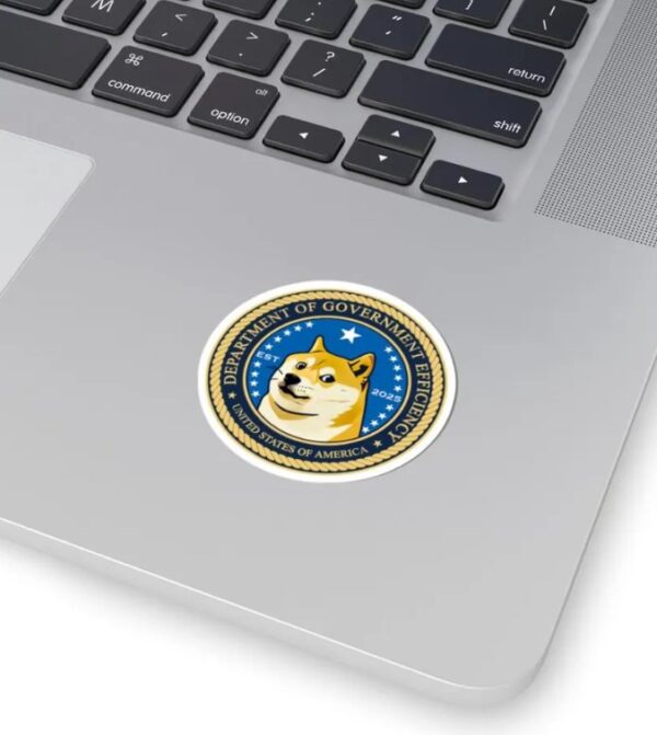 DOGE Department of Government Efficiency Sticker1