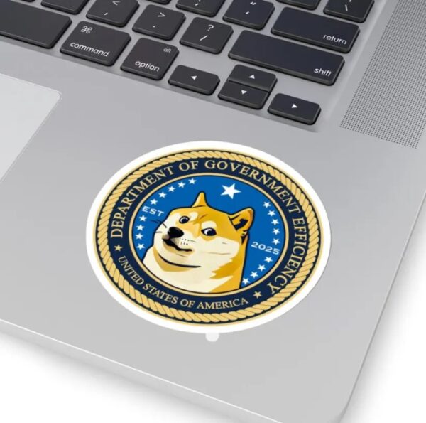 DOGE Department of Government Efficiency Sticker2