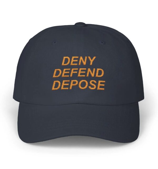 Deny Defend Depose Camo Baseball Hat