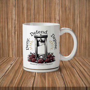 Deny Defend Depose Coffee Mug, Social