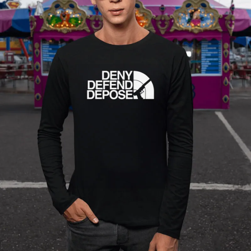 Deny Defend Depose: The Ultimate Face T-Shirt for Empowered Individuals 9 Deny Defend Depose Face T-Shirt1