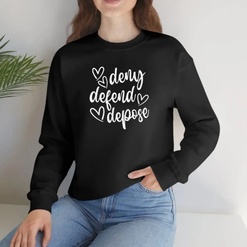 Deny Defend Depose: Empowering Statements on Stylish T-Shirts 10 Deny Defend Depose T-Shirts2