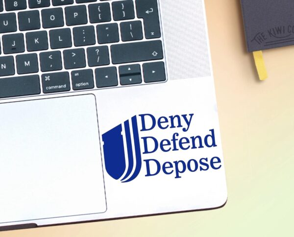 Deny Defend Depose Vinyl Decal Car Magnets, Sticker