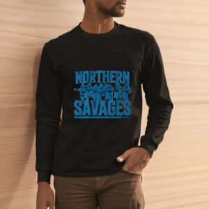 Detroit Football, Northern Savages T-Shirt2