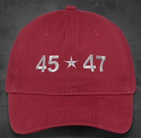 Donald Trump 45 Star 47 Hat