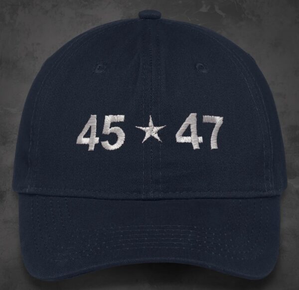 Donald Trump 45 Star 47 Hat1