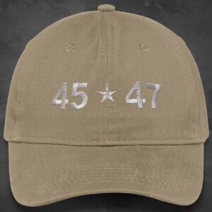 Donald Trump 45 Star 47 Hat2