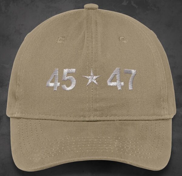 Donald Trump 45 Star 47 Hat2