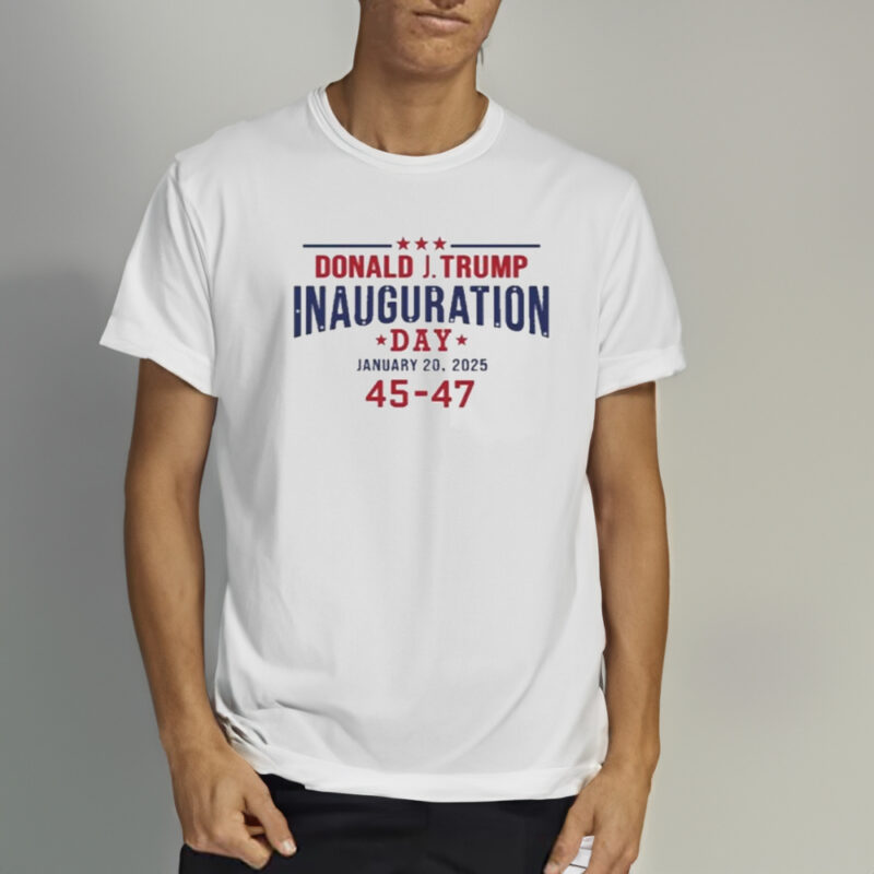 Donald Trump inauguration day january 20 2025 T-Shirts1