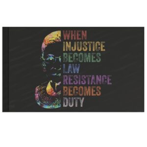 Elizabeth When Injustice Becomes Law Resistance Becomes Dyty Flag