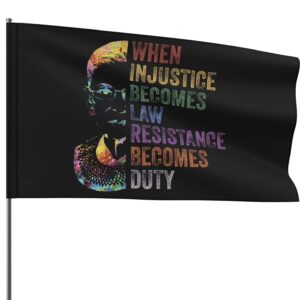 Elizabeth When Injustice Becomes Law Resistance Becomes Dyty Flag