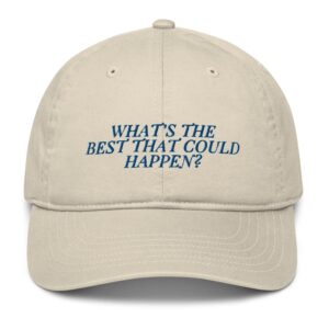 Embroidered Dad Hat Cute Hat1