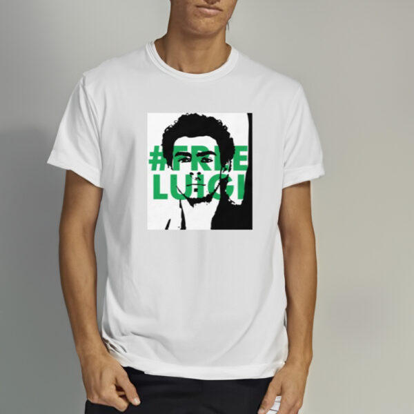 #Free Luigi-Free Luigi T-Shirt1