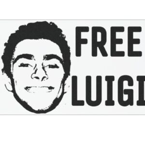 Free Luigi Mangione Car Magnets, Stickers