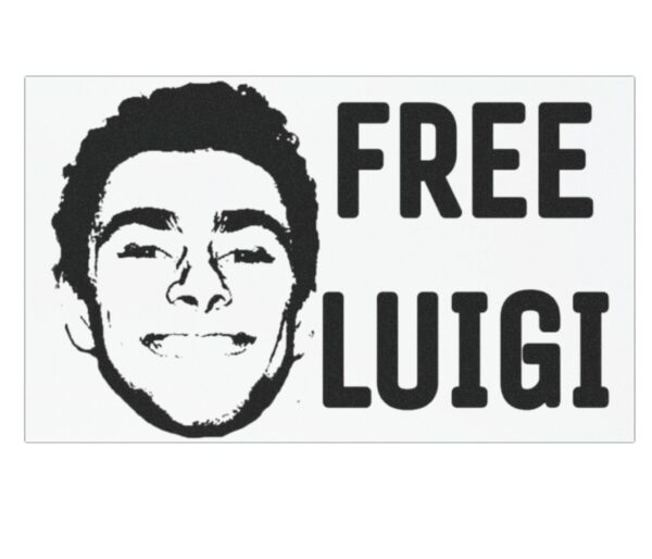 Free Luigi Mangione Car Magnets, Stickers